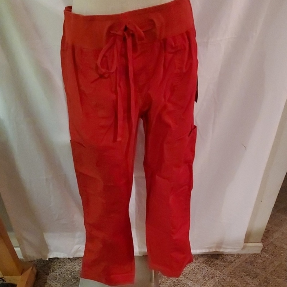 PEACHES Scrub Pants Scarlet XL